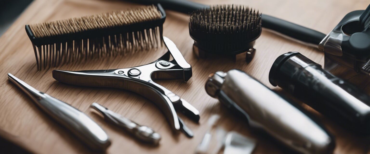 Hair clipper maintenance tools