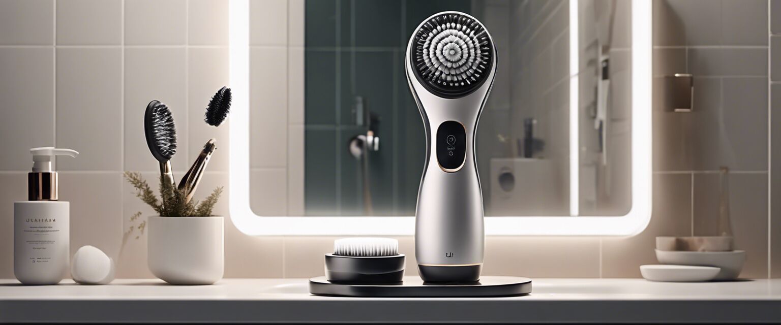 Facial cleansing brush